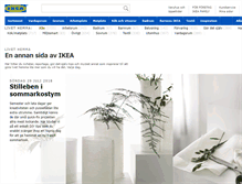 Tablet Screenshot of livethemma.ikea.se