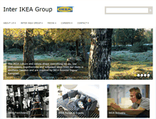 Tablet Screenshot of inter.ikea.com